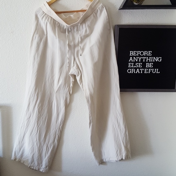 Wide legged linen pants - Picture 1 of 4